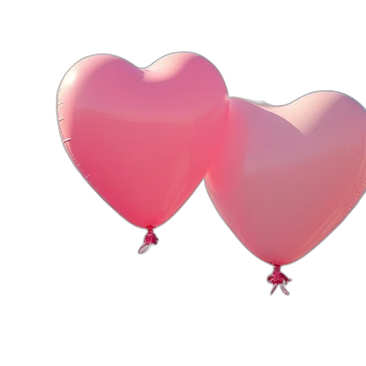 3d render, photorealistic, concept art, balloon transparent PNG cut-out