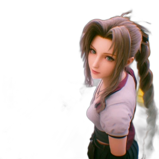staff, hair, face, weapon transparent PNG cut-out
