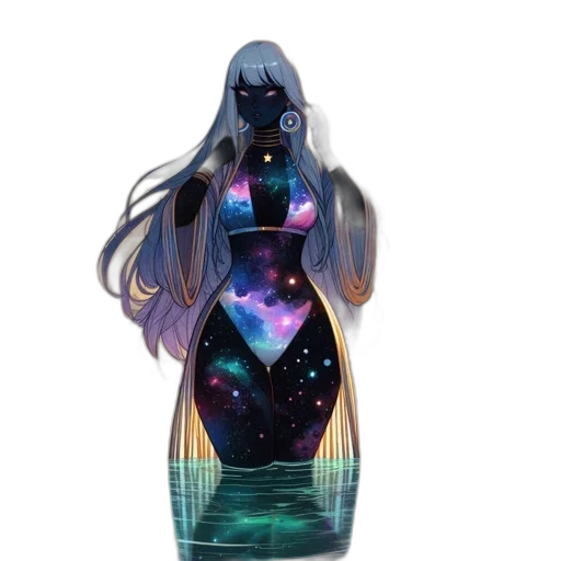 dress, bottle, fantasy art, concept art transparent PNG cut-out