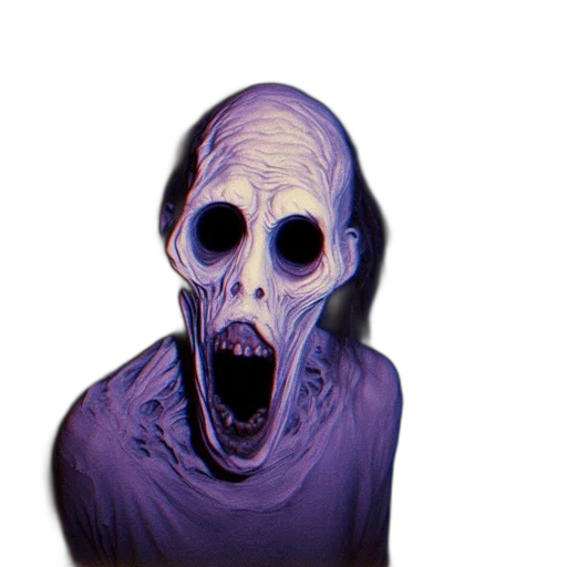 mask, face, creature, staff transparent PNG cut-out