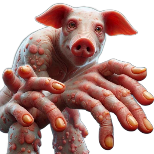 creature, animal, food, concept art transparent PNG cut-out