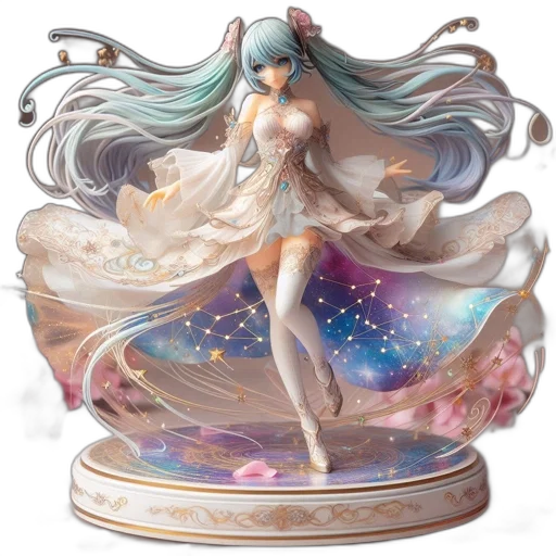 dress, fantasy art, concept art, 3d render transparent PNG cut-out