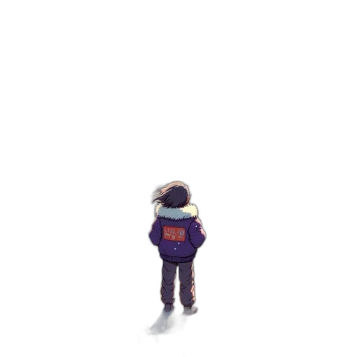 jacket, robot, creature, hat transparent PNG cut-out