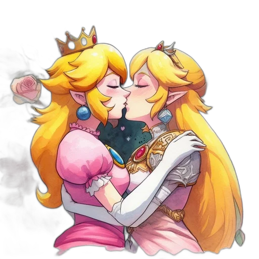 crown, concept art, pixel art, watercolor transparent PNG cut-out
