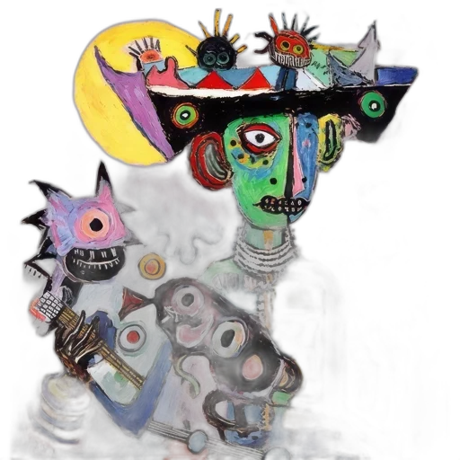 mask, hat, robot, creature transparent PNG cut-out
