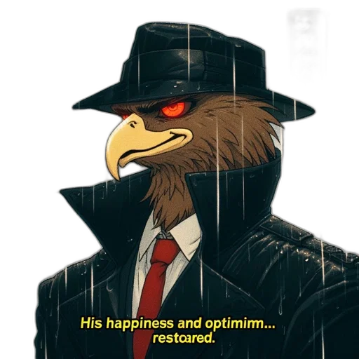 hat, jacket, anime, cartoon transparent PNG cut-out
