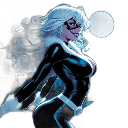 mask, comic book art, concept art, female transparent PNG cut-out