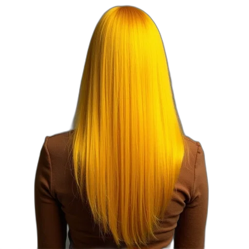 hair, dress, staff, photorealistic transparent PNG cut-out