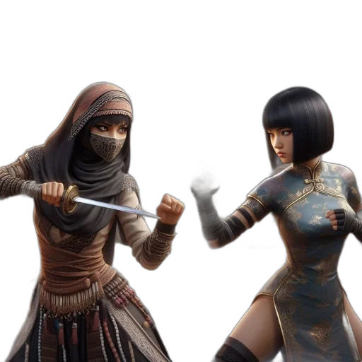 concept art, 3d render, fantasy art, comic book art transparent PNG cut-out