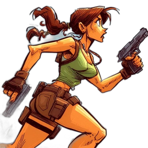 weapon, comic book art, concept art, pixel art transparent PNG cut-out