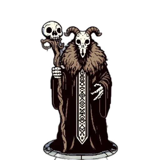 staff, creature, pixel art, concept art transparent PNG cut-out