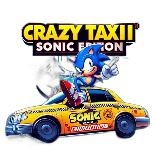 car, concept art, comic book art, 3d render transparent PNG cut-out
