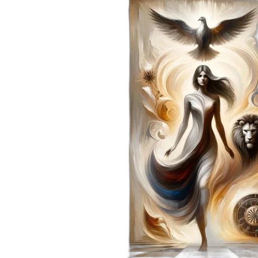 fantasy art, concept art, oil painting, photorealistic transparent PNG cut-out