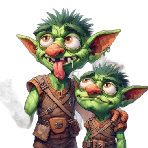 fantasy art, concept art, comic book art, 3d render transparent PNG cut-out