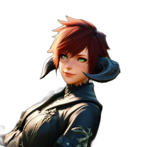 staff, face, jacket, dragon transparent PNG cut-out