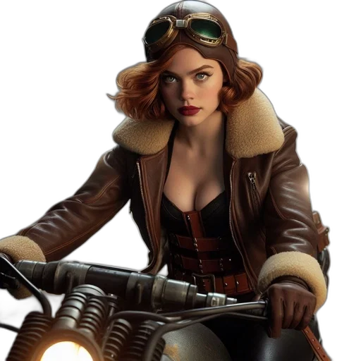 jacket, concept art, comic book art, photorealistic transparent PNG cut-out