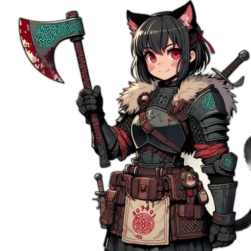 weapon, staff, sword, animal transparent PNG cut-out
