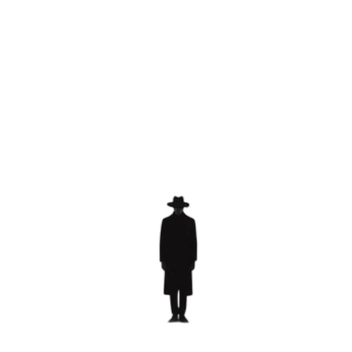 hat, robot, staff, jacket transparent PNG cut-out