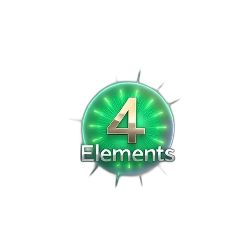 3d render, pixel art, concept art, green transparent PNG cut-out