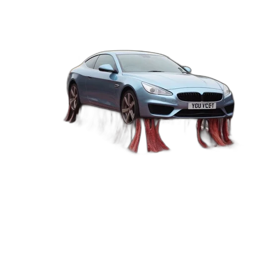 car, weapon, animal, photorealistic transparent PNG cut-out