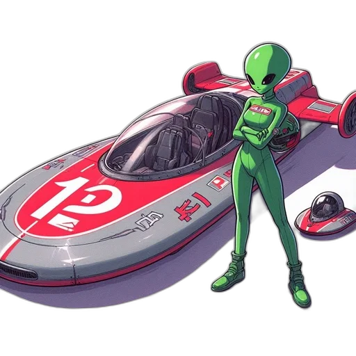 robot, car, weapon, jacket transparent PNG cut-out
