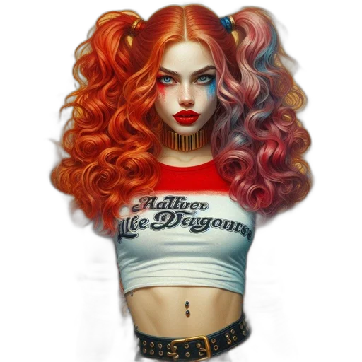 hair, fantasy art, photorealistic, concept art transparent PNG cut-out
