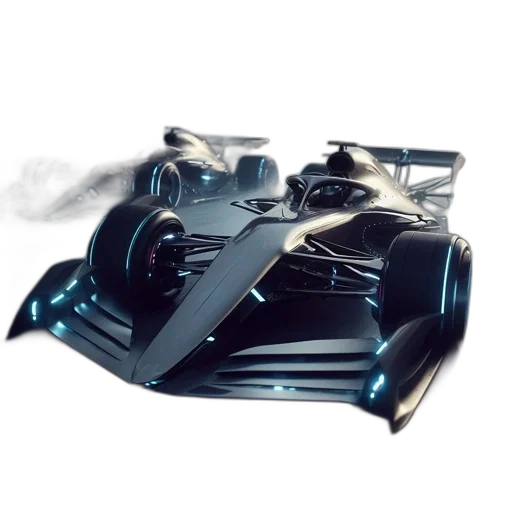 car, concept art, 3d render, photorealistic transparent PNG cut-out