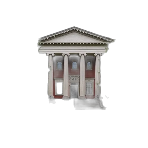 building, furniture, 3d render, concept art transparent PNG cut-out