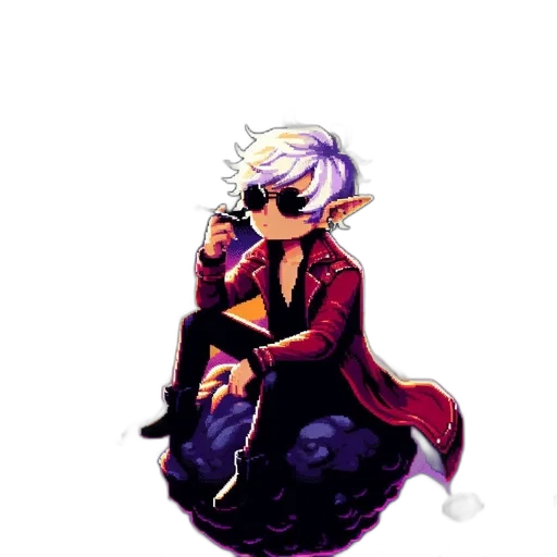 staff, dragon, jacket, dress transparent PNG cut-out