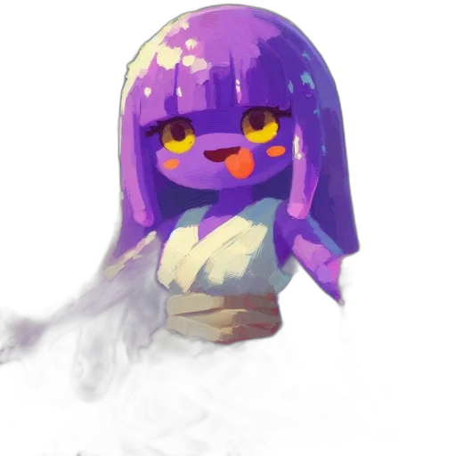 mask, creature, weapon, staff transparent PNG cut-out