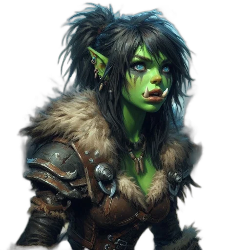 face, staff, dragon, fantasy art transparent PNG cut-out