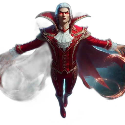 jacket, concept art, fantasy art, 3d render transparent PNG cut-out