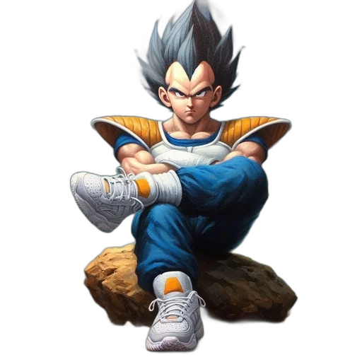 jacket, staff, concept art, 3d render transparent PNG cut-out