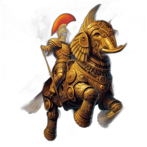 dragon, staff, mask, creature transparent PNG cut-out