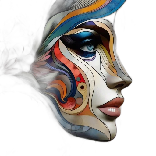 mask, face, hat, jewelry transparent PNG cut-out