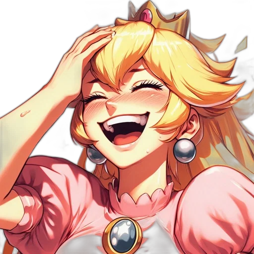 crown, face, staff, anime transparent PNG cut-out
