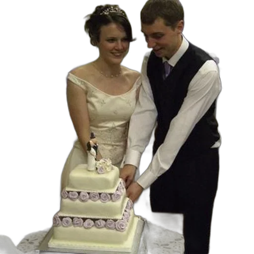 dress, bride, groom, cut transparent PNG cut-out