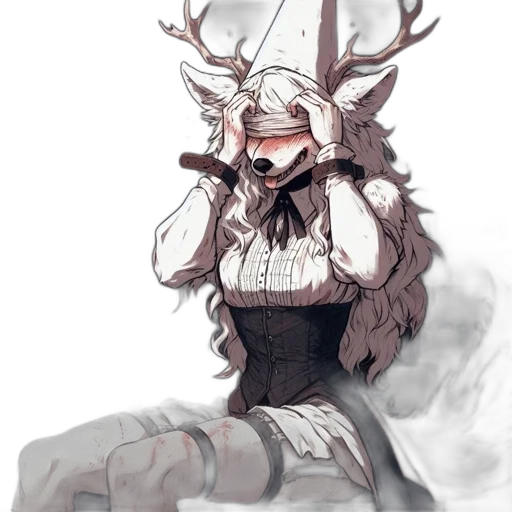 hat, crown, mask, staff transparent PNG cut-out
