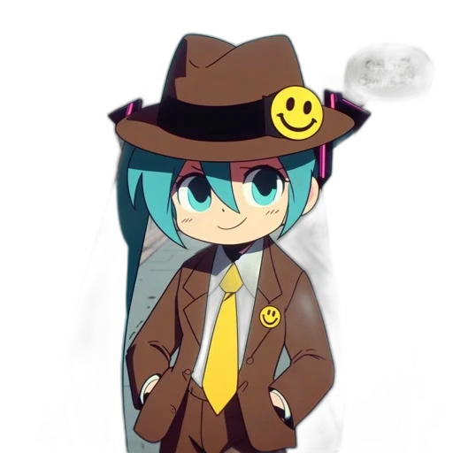 hat, staff, jacket, umbrella transparent PNG cut-out