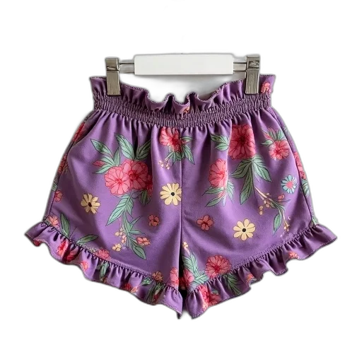 dress, pair, floral, patterned transparent PNG cut-out
