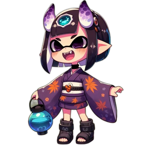 staff, weapon, dress, creature transparent PNG cut-out