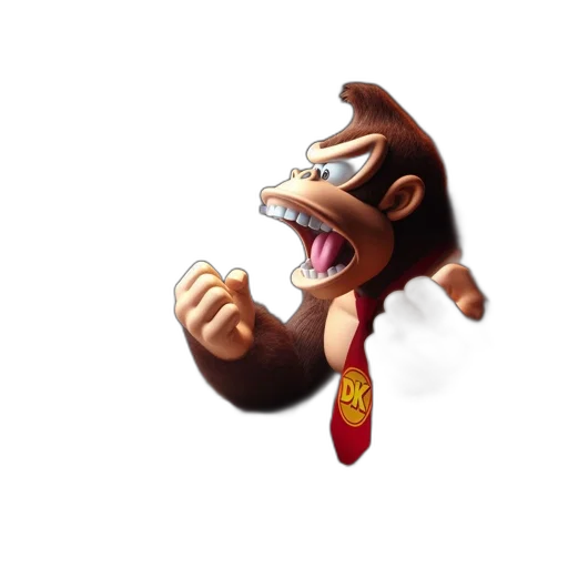 staff, animal, creature, 3d render transparent PNG cut-out