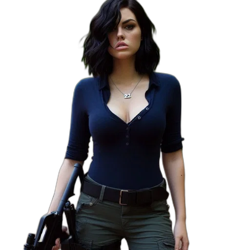 weapon, jacket, concept art, comic book art transparent PNG cut-out