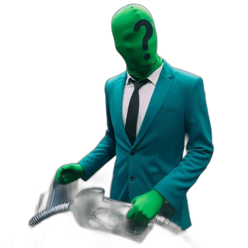 mask, robot, staff, jacket transparent PNG cut-out