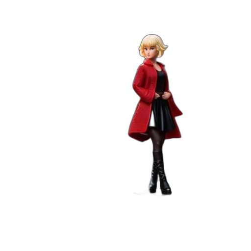jacket, staff, 3d render, concept art transparent PNG cut-out