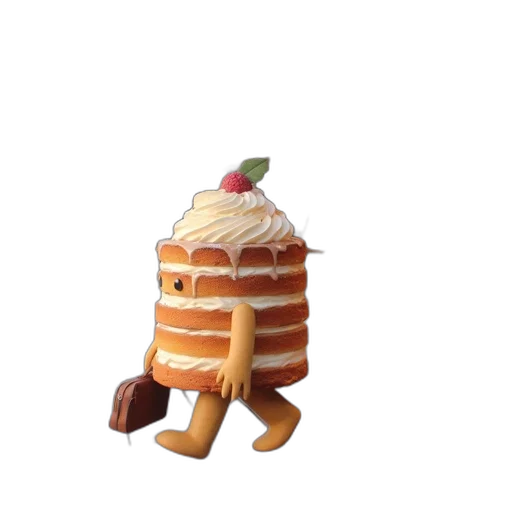 food, creature, hat, robot transparent PNG cut-out