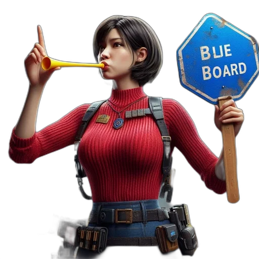 concept art, pixel art, 3d render, fantasy art transparent PNG cut-out