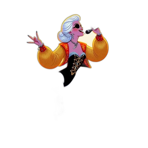 jewelry, crown, staff, robot transparent PNG cut-out