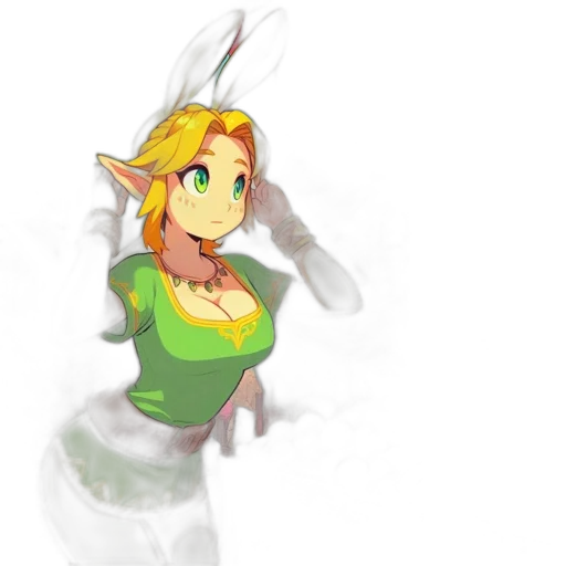 staff, dress, dragon, weapon transparent PNG cut-out
