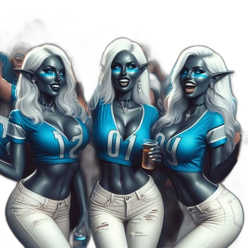 comic book art, concept art, fantasy art, cartoon transparent PNG cut-out